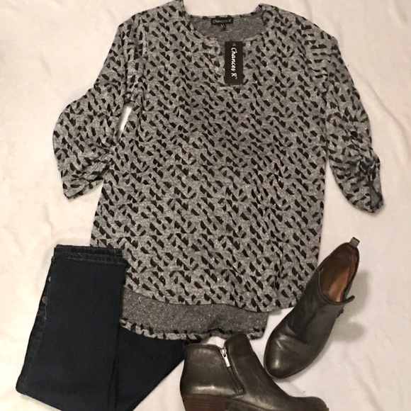 Glittery, Fun Tunic Top SALE - Picture 4 of 10